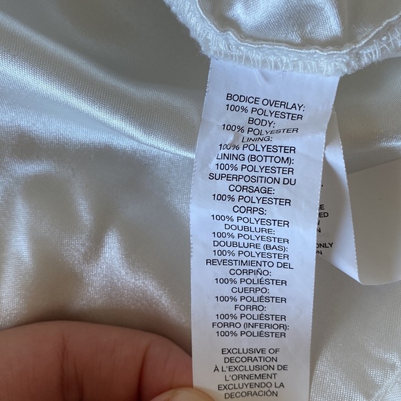 The Children's Place White Sequins Dress Size 18-24 Months - Picture 7 of 7